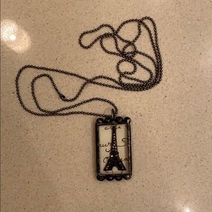 Eiffel Tower pendant necklace